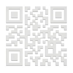 einen weien qr code dummy